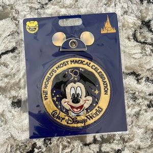 Walt Disney World 50th Anniversary Pin & Patch Set
